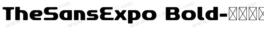 TheSansExpo Bold字体转换